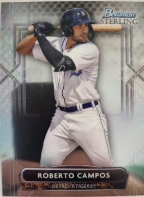 Roberto Campos #BSP-52 Baseball Cards 2022 Bowman Sterling