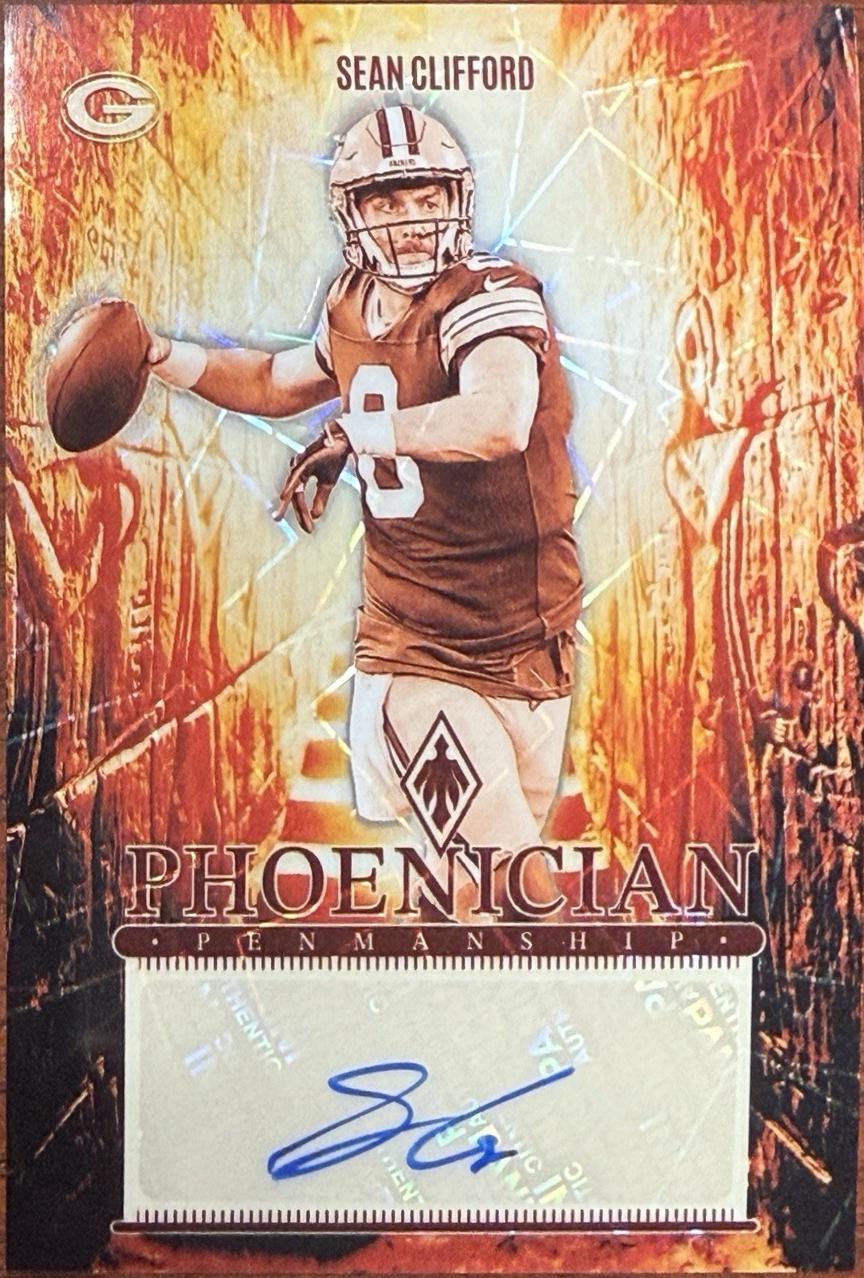 Sean Clifford #PP-SCD Football Cards 2024 Panini Phoenix Phoenician Penmanship