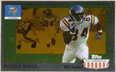 Randy Moss [Foil Gold] #42