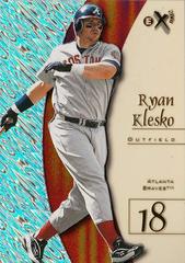 Ryan Klesko #65 Baseball Cards 1998 Skybox EX 2001 Prices