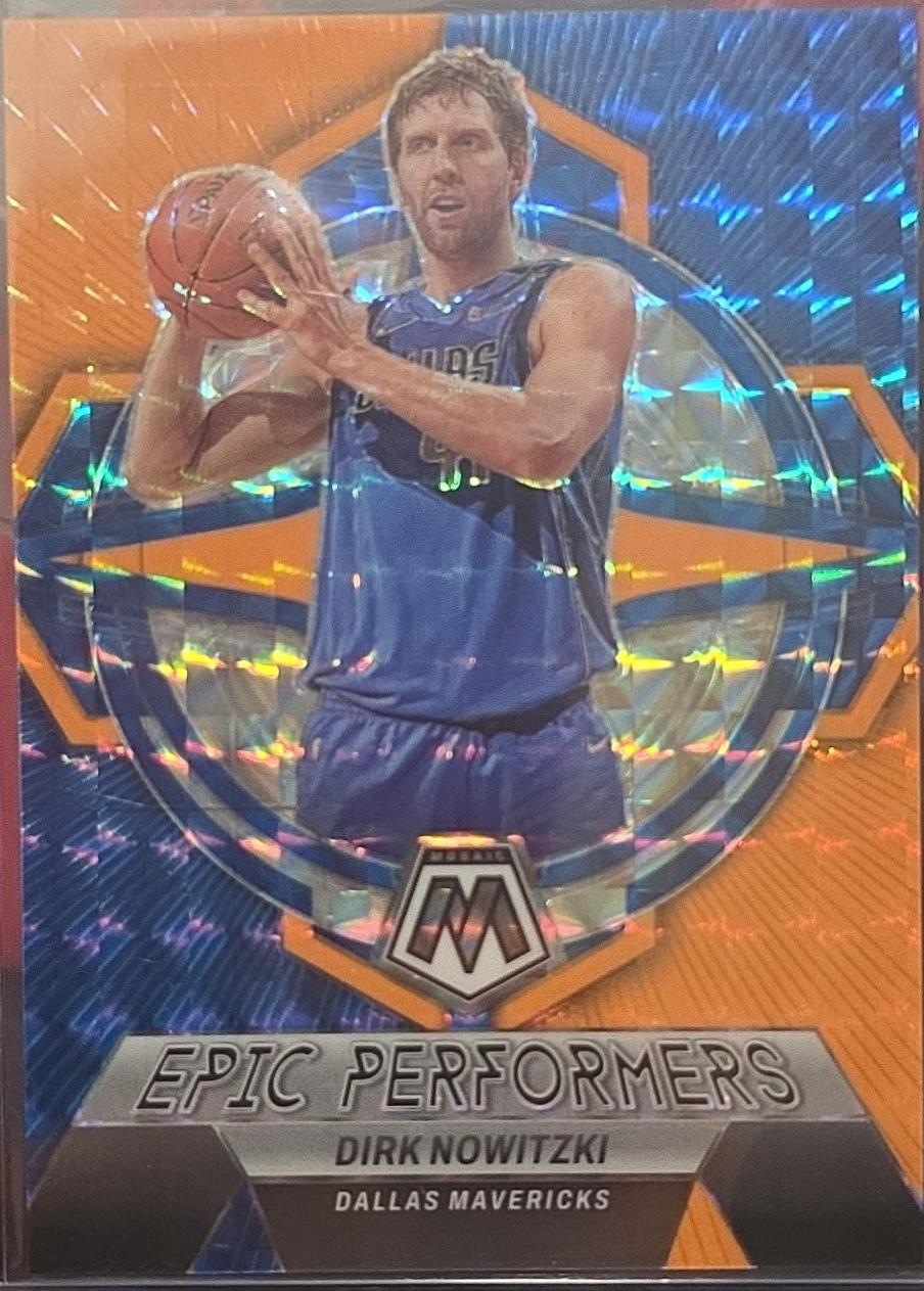 Dirk Nowitzki [Orange Fluorescent] #12
