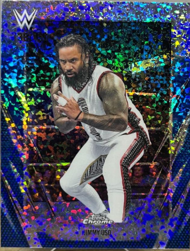 Jimmy Uso [Blue Mini Diamond Refractor] #31