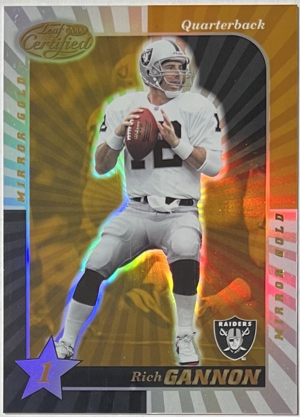 Rich Gannon [1 Star Mirror Gold] #71