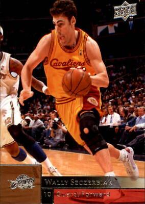 Wally Szczerbiak #34 Basketball Cards 2009 Upper Deck