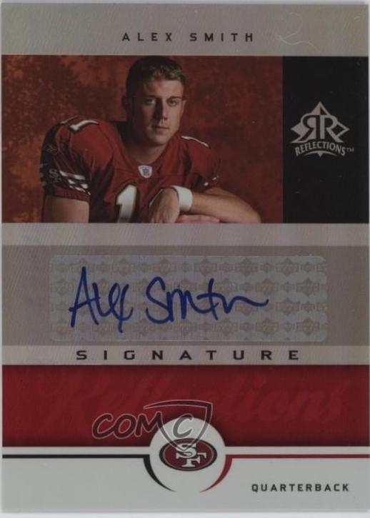 Alex Smith #SR-AS 2005 Upper Deck Reflections Signatures Football