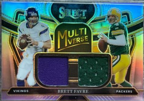 Brett Favre #5 Football Cards 2023 Panini Select Multiverse