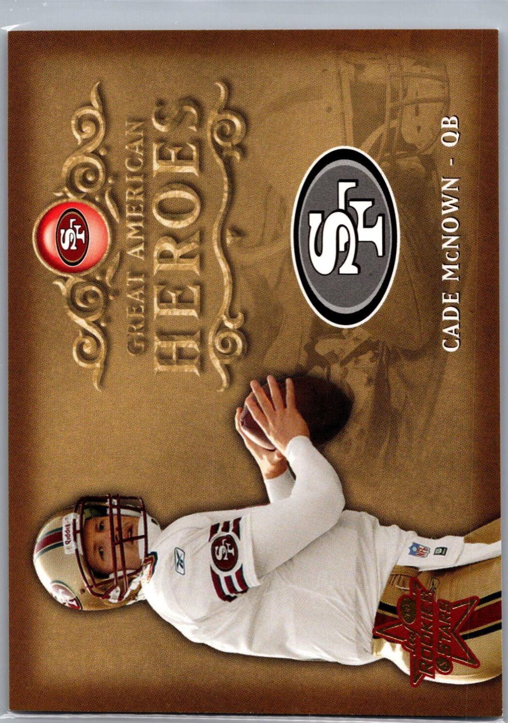 Cade McNown #GAH-27 Football Cards 2002 Leaf Rookies & Stars Great American Heroes