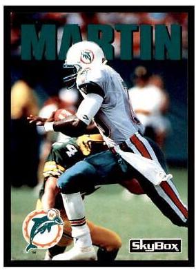 Tony Martin #93 1992 Skybox Impact Football