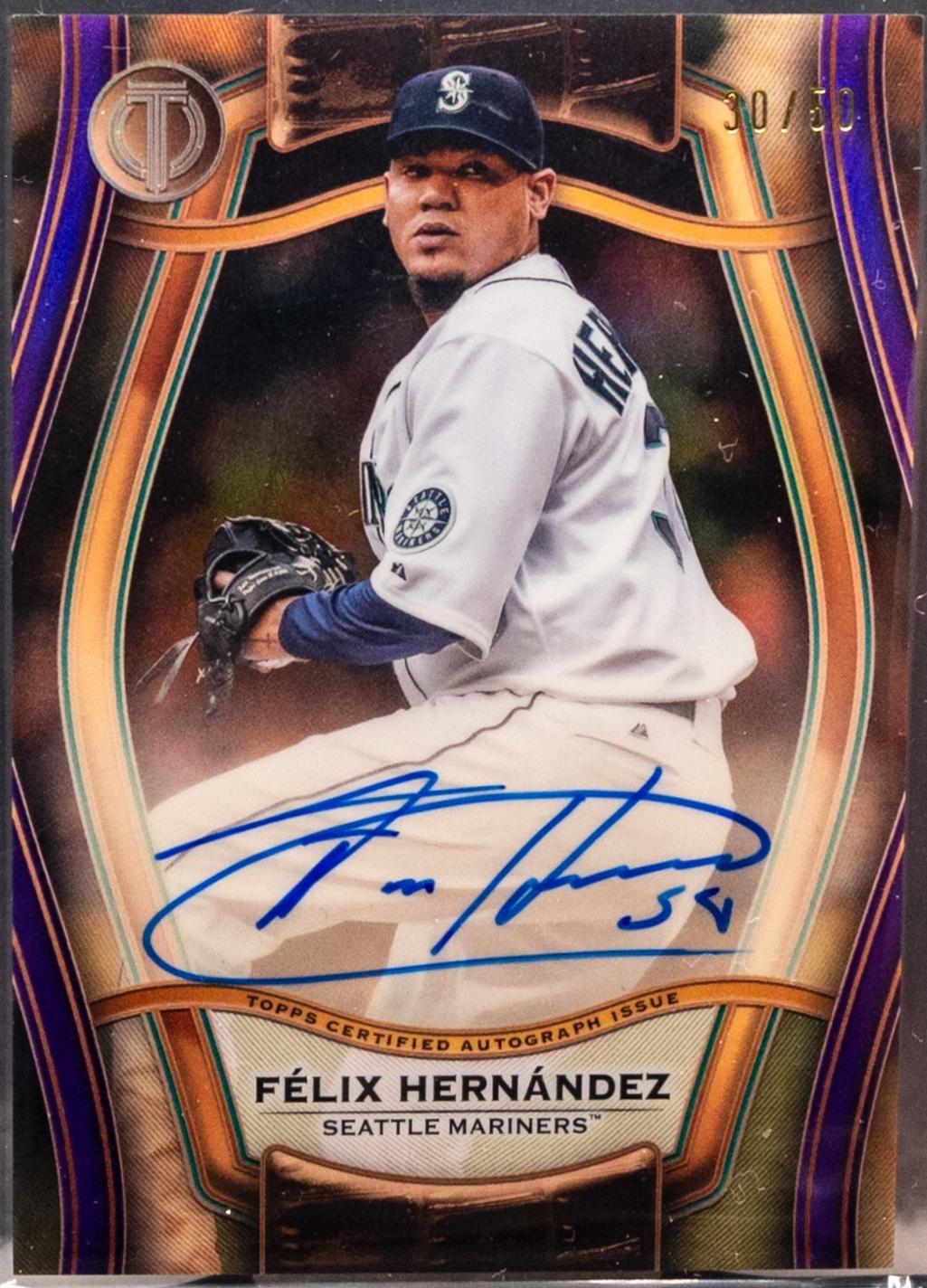 Felix Hernandez [Purple] #PTGA-KING
