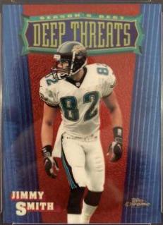 Jimmy Smith #SB15 Football Cards 1999 Topps Chrome Season's Best
