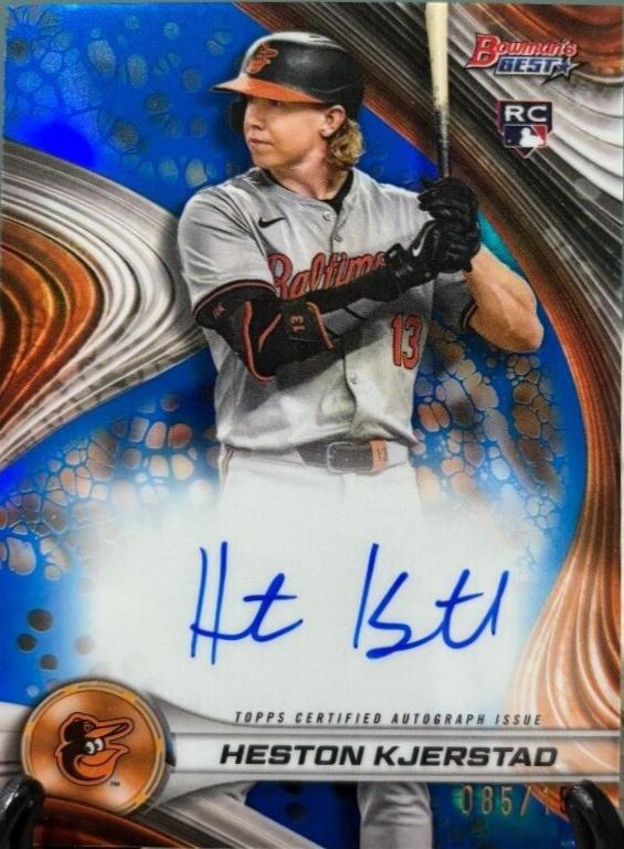 Heston Kjerstad [Blue Refractor] #B24-HK