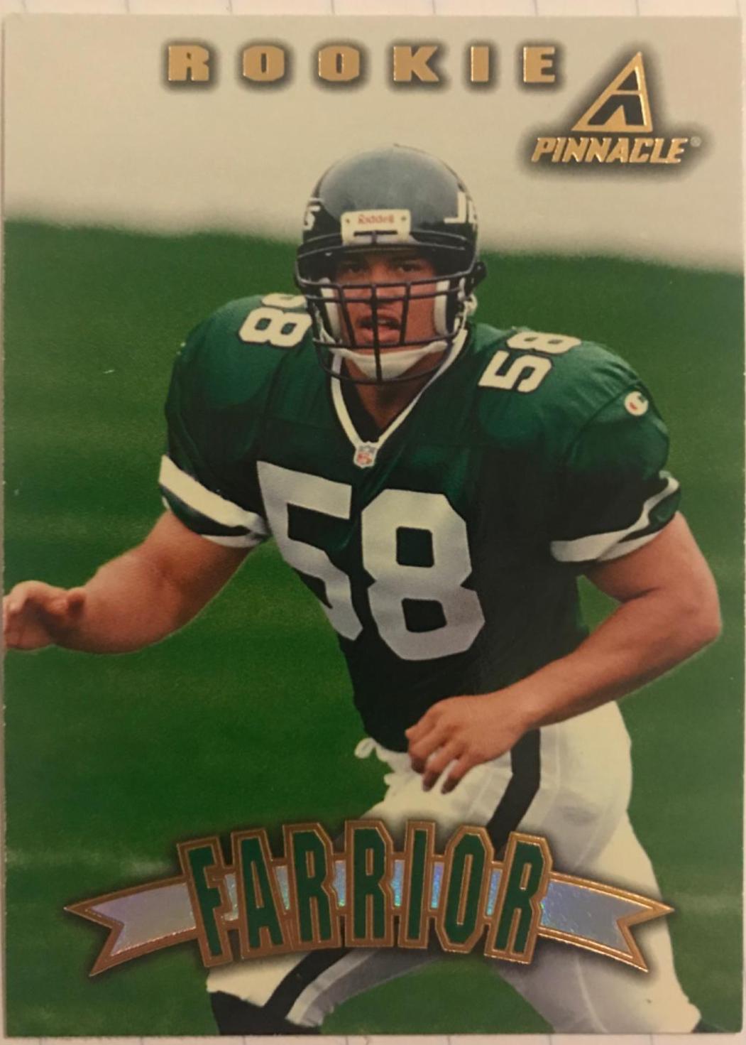 James Farrior #162 Football Cards 1997 Pinnacle
