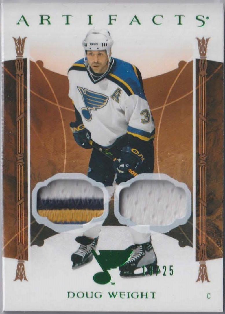 Doug Weight [Material Emerald] #159 Prices | 2022 Upper Deck Artifacts ...