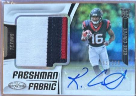 Keke Coutee [Freshman Fabric Mirror Signature] #229