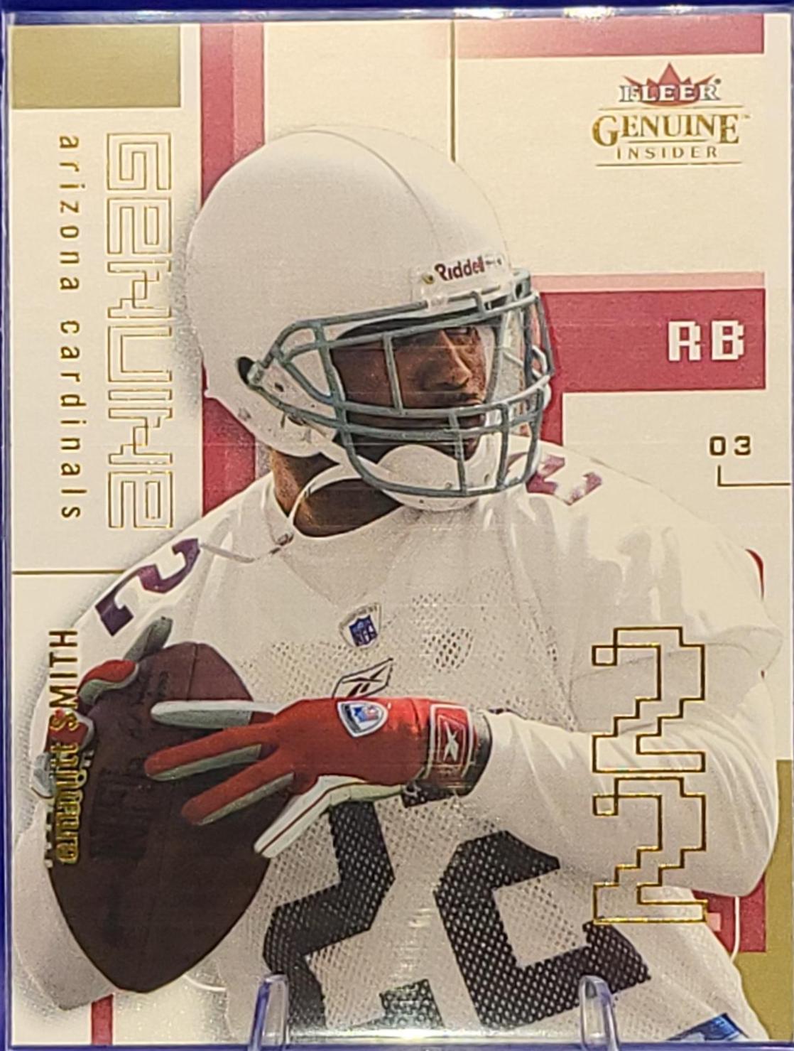 Emmitt Smith #18 2003 Fleer Genuine Insider Football