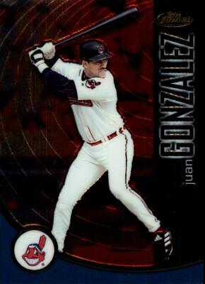 Juan Gonzalez #10 Baseball Cards 2001 Finest