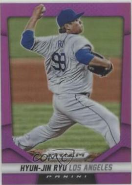 Hyun Jin Ryu #27 Baseball Cards 2014 Panini Prizm