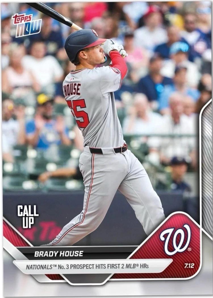 Brady House #420 2025 Topps Now Baseball