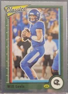 Will Levis #3 Football Cards 2023 Panini Chronicles Draft Picks Classics Premium Edition