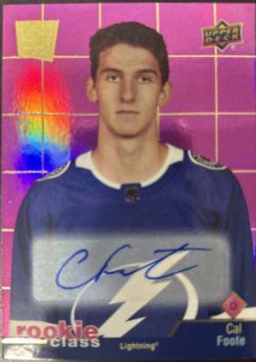 Cal Foote [Spectrum Autograph] #RC-30