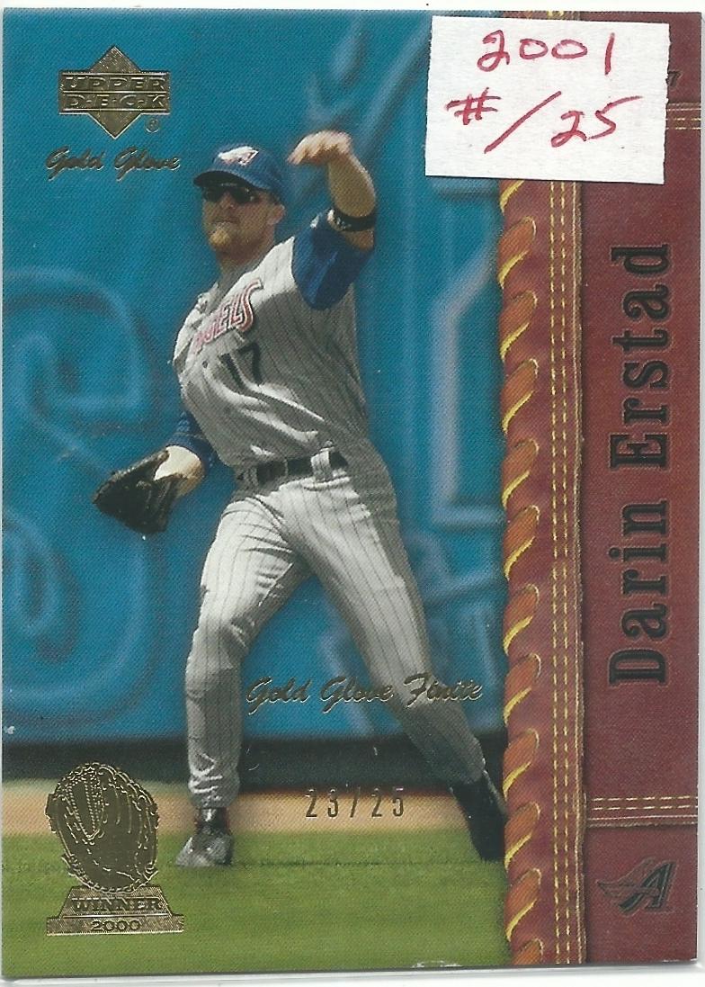 Darin Erstad #2 2001 Upper Deck Gold Glove Baseball