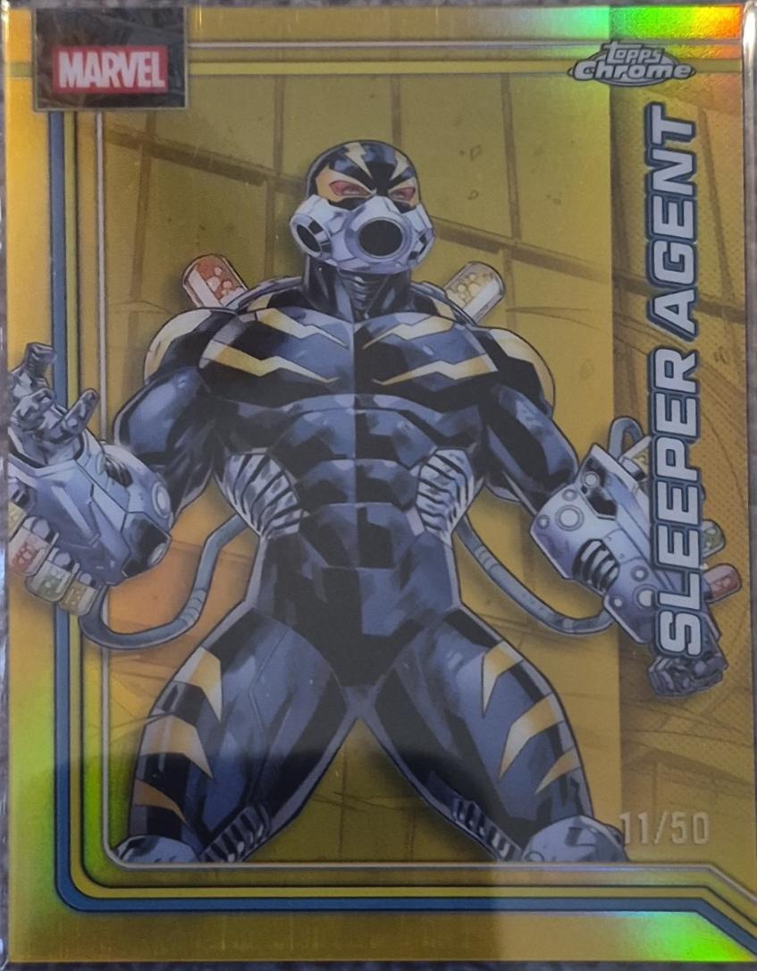 Sleeper Agent Gold Refractor