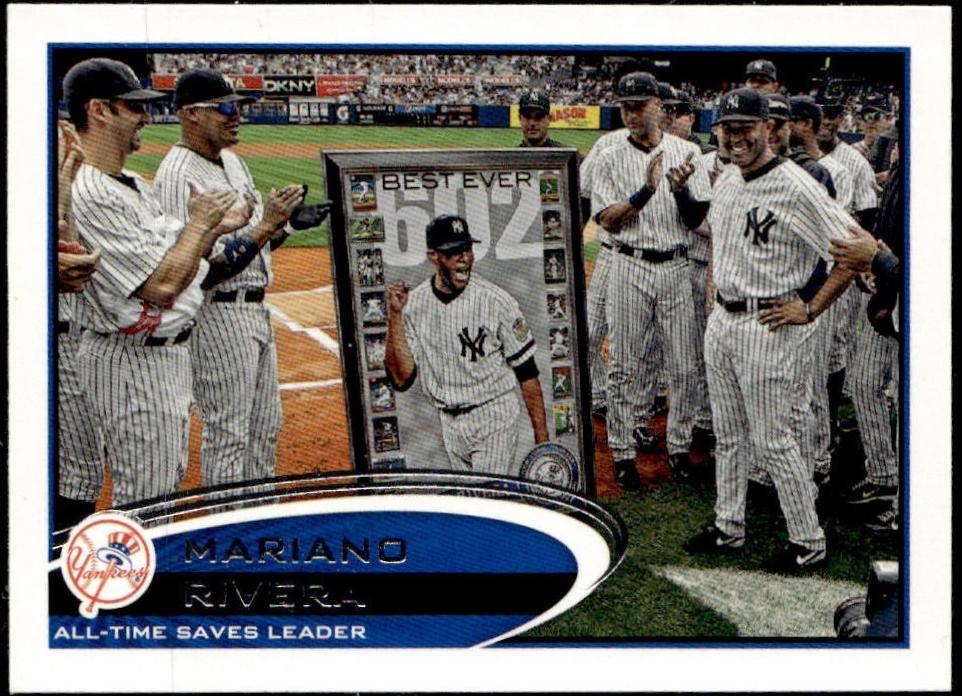 Mariano Rivera #109 Baseball Cards 2012 Topps Mini
