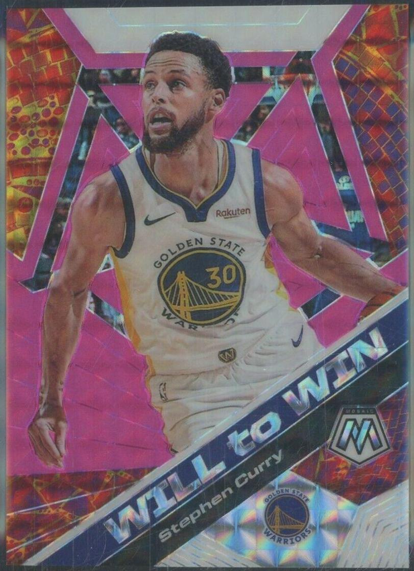 Stephen Curry [Pink Fluorescent] #14 Prices | 2019 Panini Mosaic