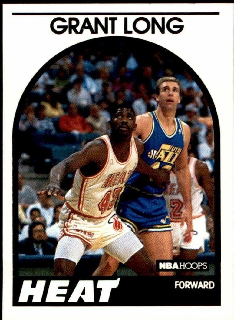 Grant Long #141 Basketball Cards 1989 Hoops