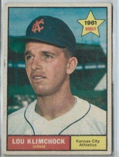 Lou Klimchock #462 Baseball Cards 1961 Topps