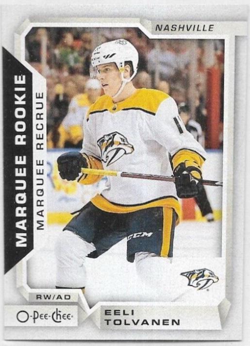 Eeli Tolvanen #530 2018 O Pee Chee Hockey