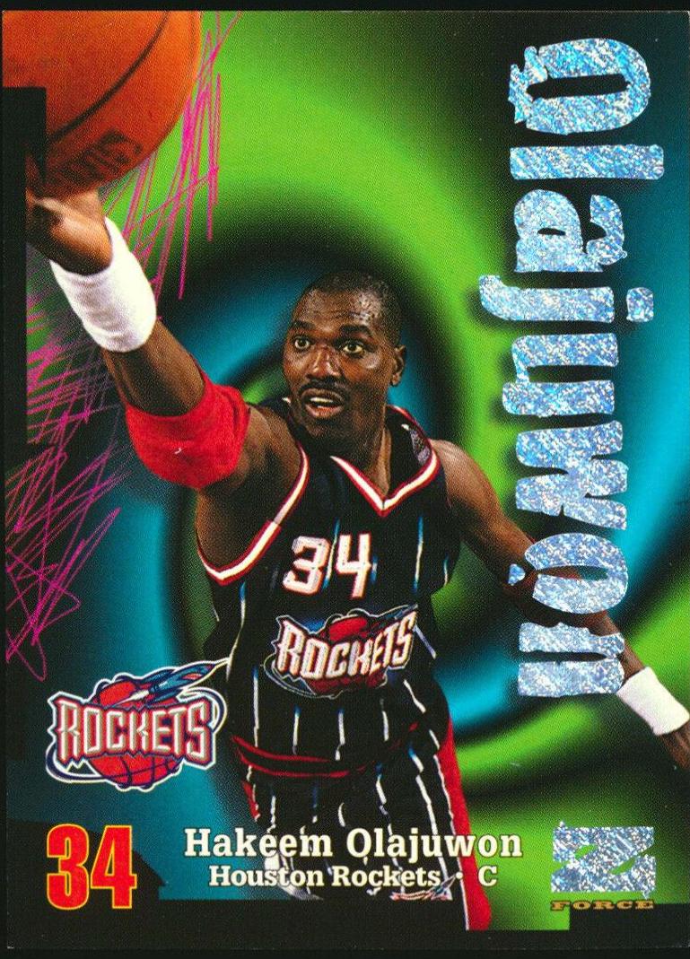 Hakeem Olajuwon [Rave] #134 Prices | 1997 Skybox Z Force 