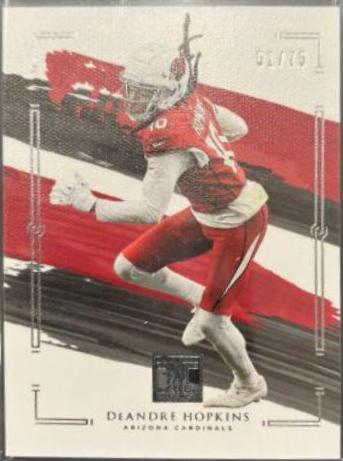 DeAndre Hopkins #2 Football Cards 2021 Panini Impeccable