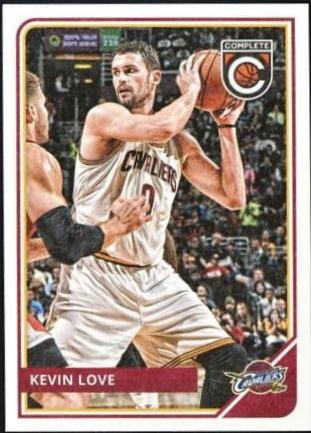 Kevin Love #5 Basketball Cards 2015 Panini Complete