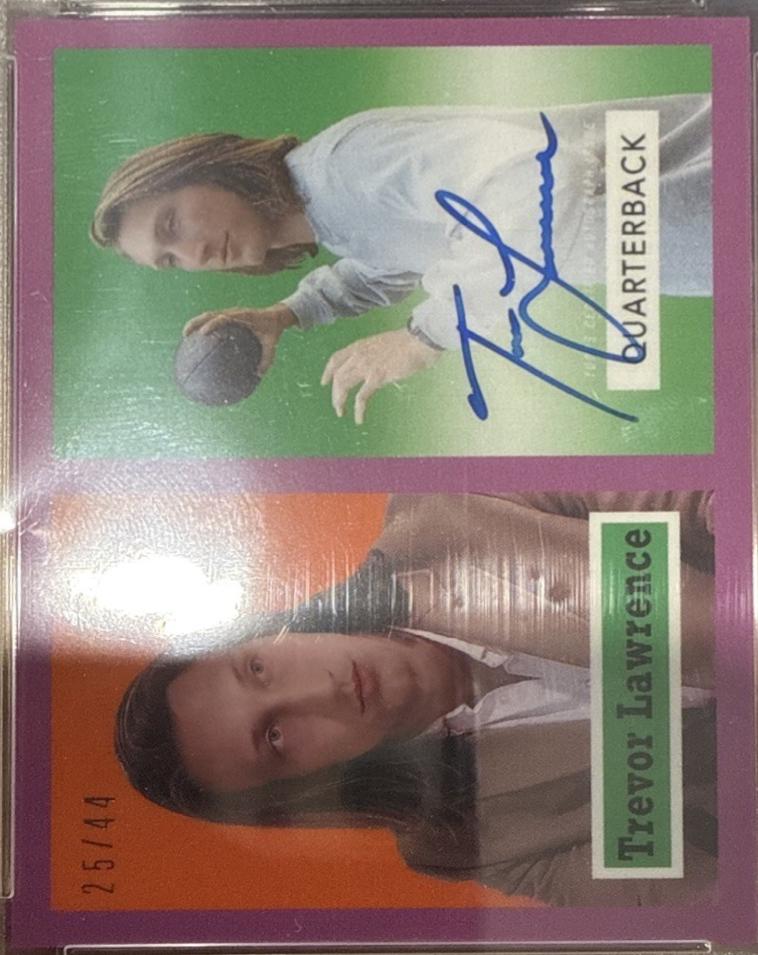 Trevor Lawrence #3A 2021 Topps X Trevor Lawrence Football