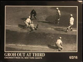 Reds VS. Giants