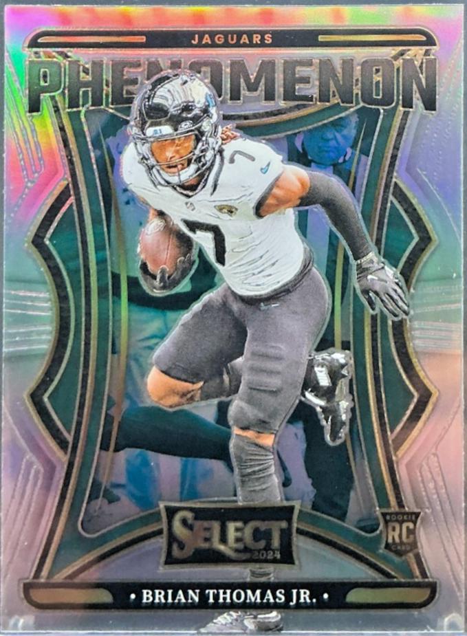 Brian Thomas Jr. [Silver Prizm] #11 Prices | 2024 Panini Select
