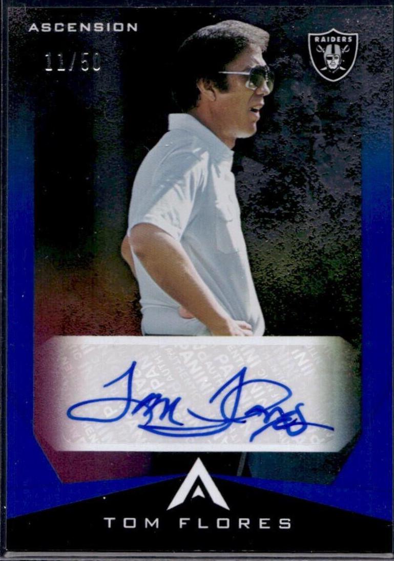 Tom Flores [Blue] #ASC-TFL