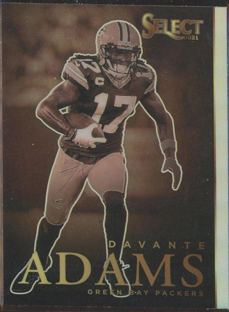 Davante Adams #AS-22 Football Cards 2021 Panini Select Artistic Selections