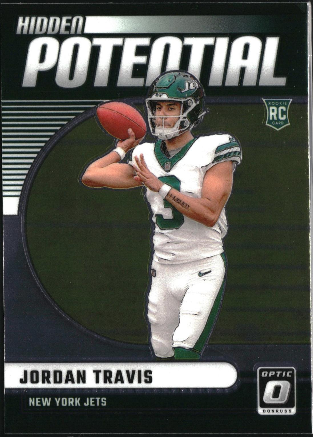 Jordan Travis #2 Football Cards 2024 Panini Donruss Optic Hidden Potential