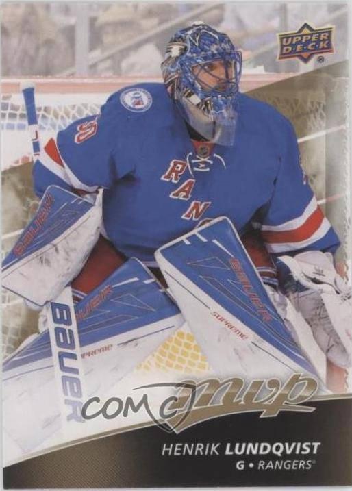 Henrik Lundqvist #219 2017-18 Upper Deck MVP Hockey