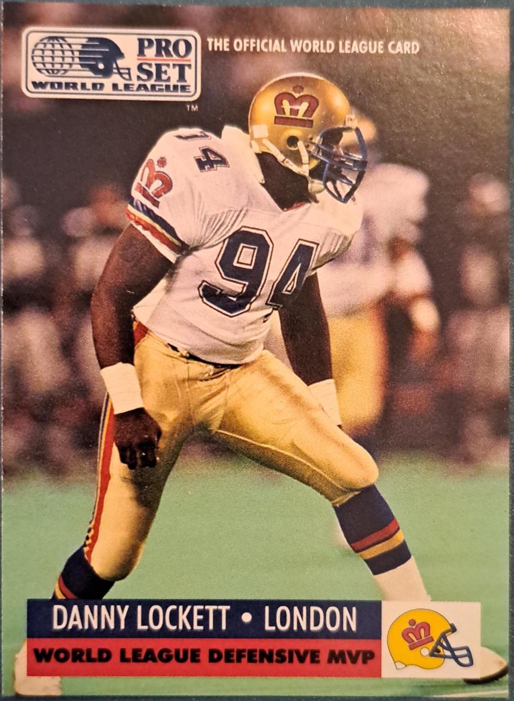 Danny Lockett #706 Football Cards 1991 Pro Set