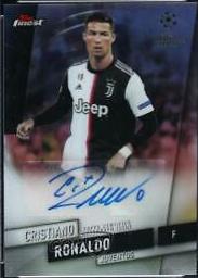 Cristiano Ronaldo #FA-CR Soccer Cards 2019 Finest UEFA Champions League Autographs