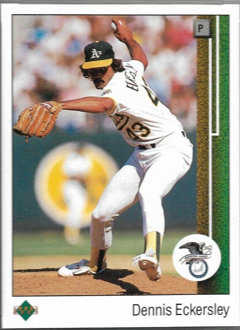 Dennis Eckersley #664 Baseball Cards 1989 Upper Deck