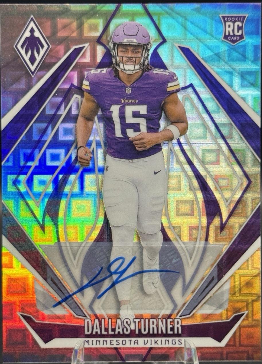 Dallas Turner #174 2024 Panini Phoenix Football