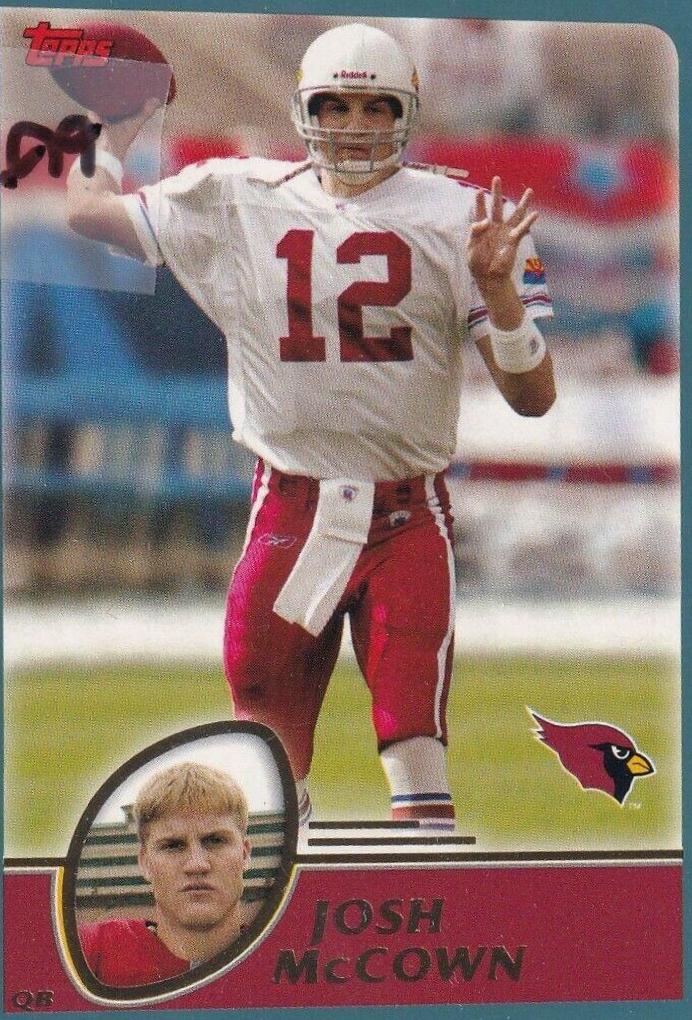 Josh McCown #4 Football Cards 2003 Topps
