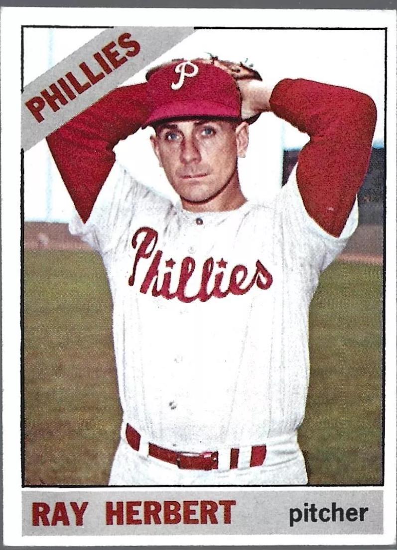 Ray Herbert (1966 Topps)