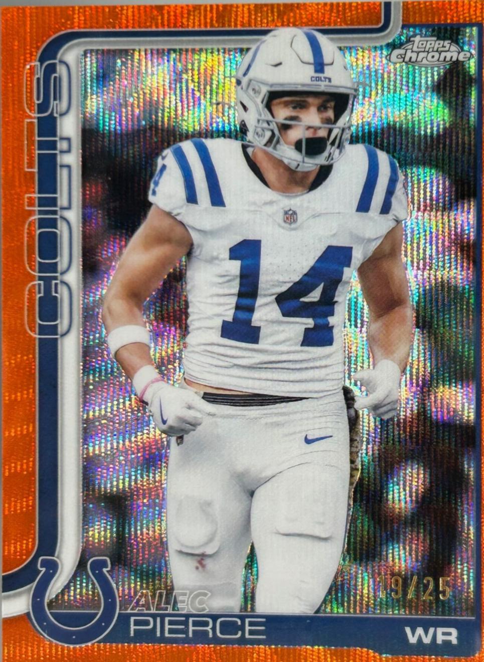 Alec Pierce [Orange Wave Refractor] #125