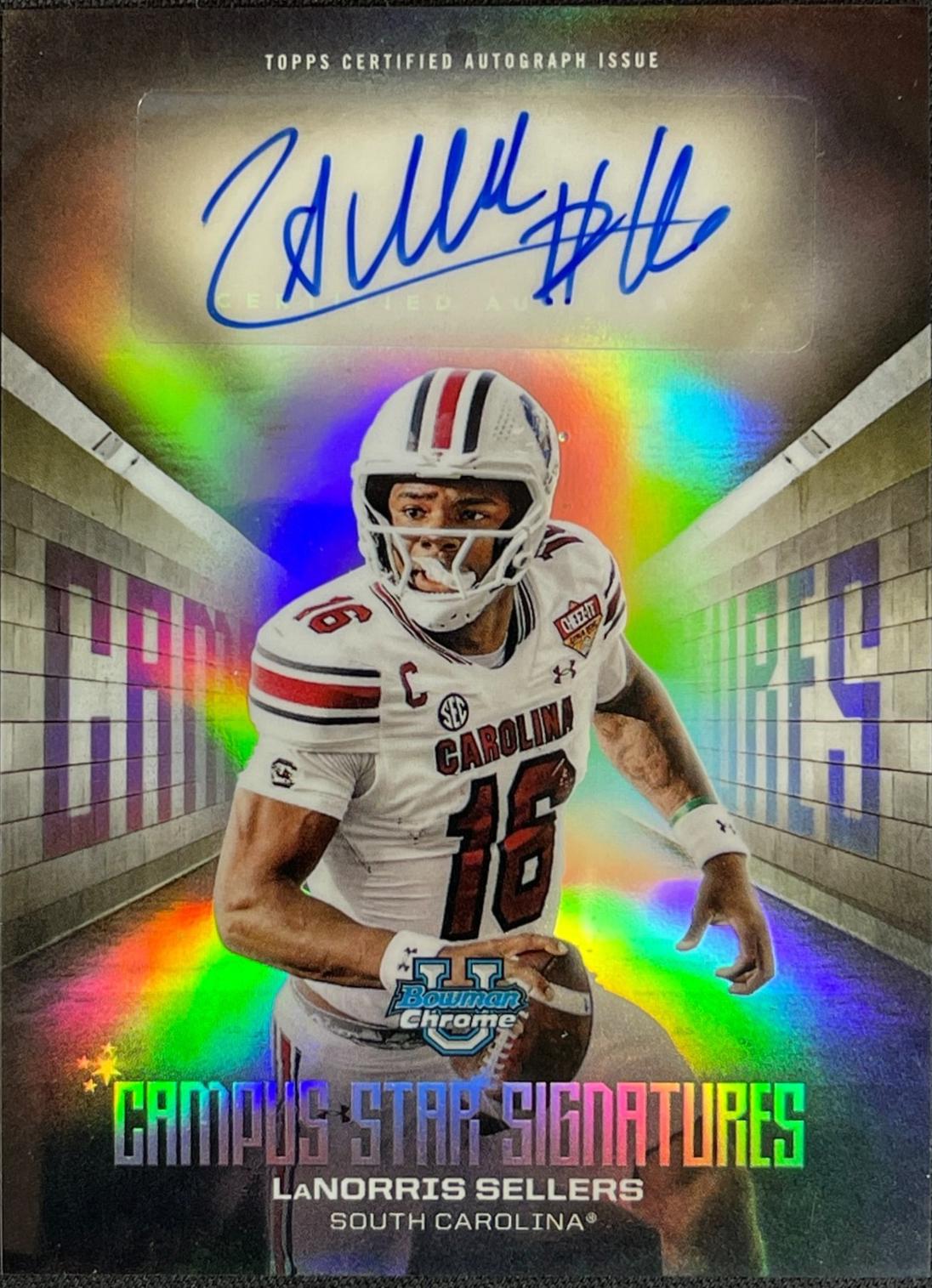 LaNorris Sellers [Orange Refractor] #CSS-LS