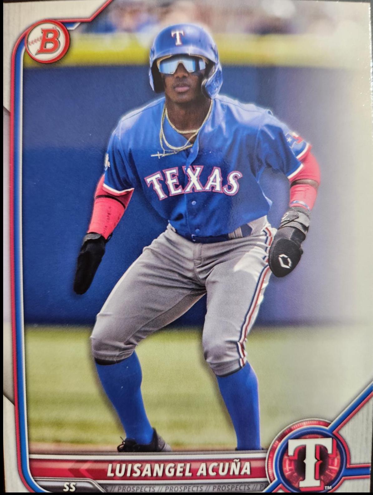 Luisangel Acuna #BP-72 2022 Bowman Paper Prospects Baseball